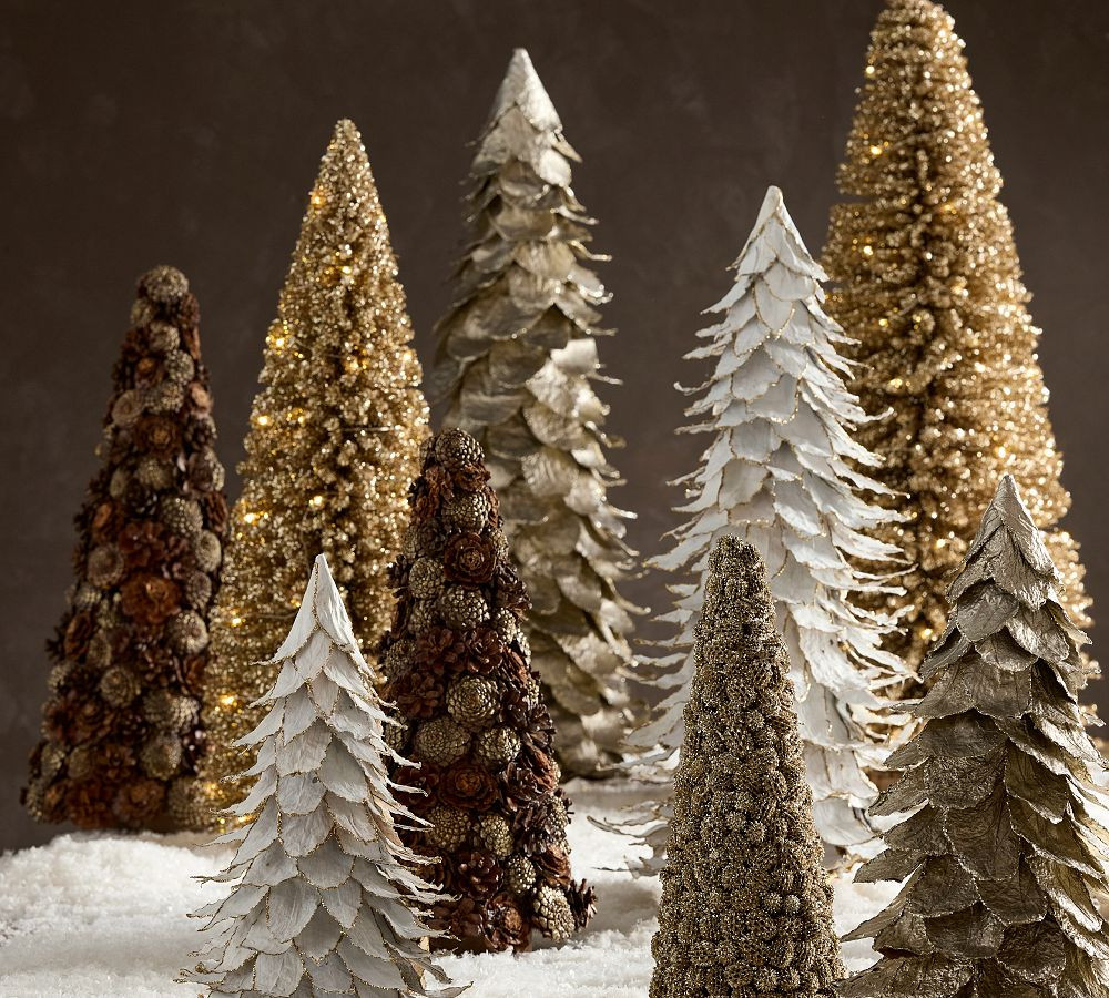 Lit Bottlebrush Trees | Pottery Barn (US)
