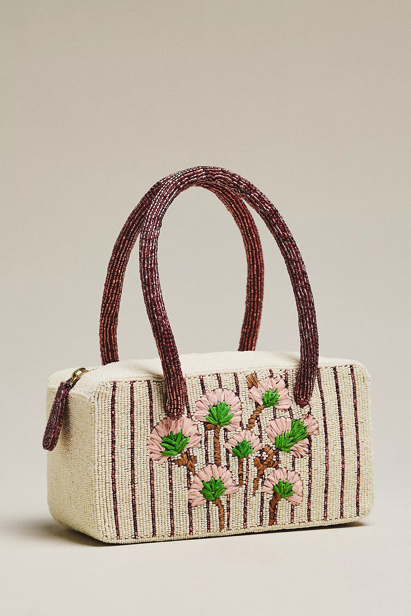 Beaded Box-Shaped Bag | Anthropologie (US)