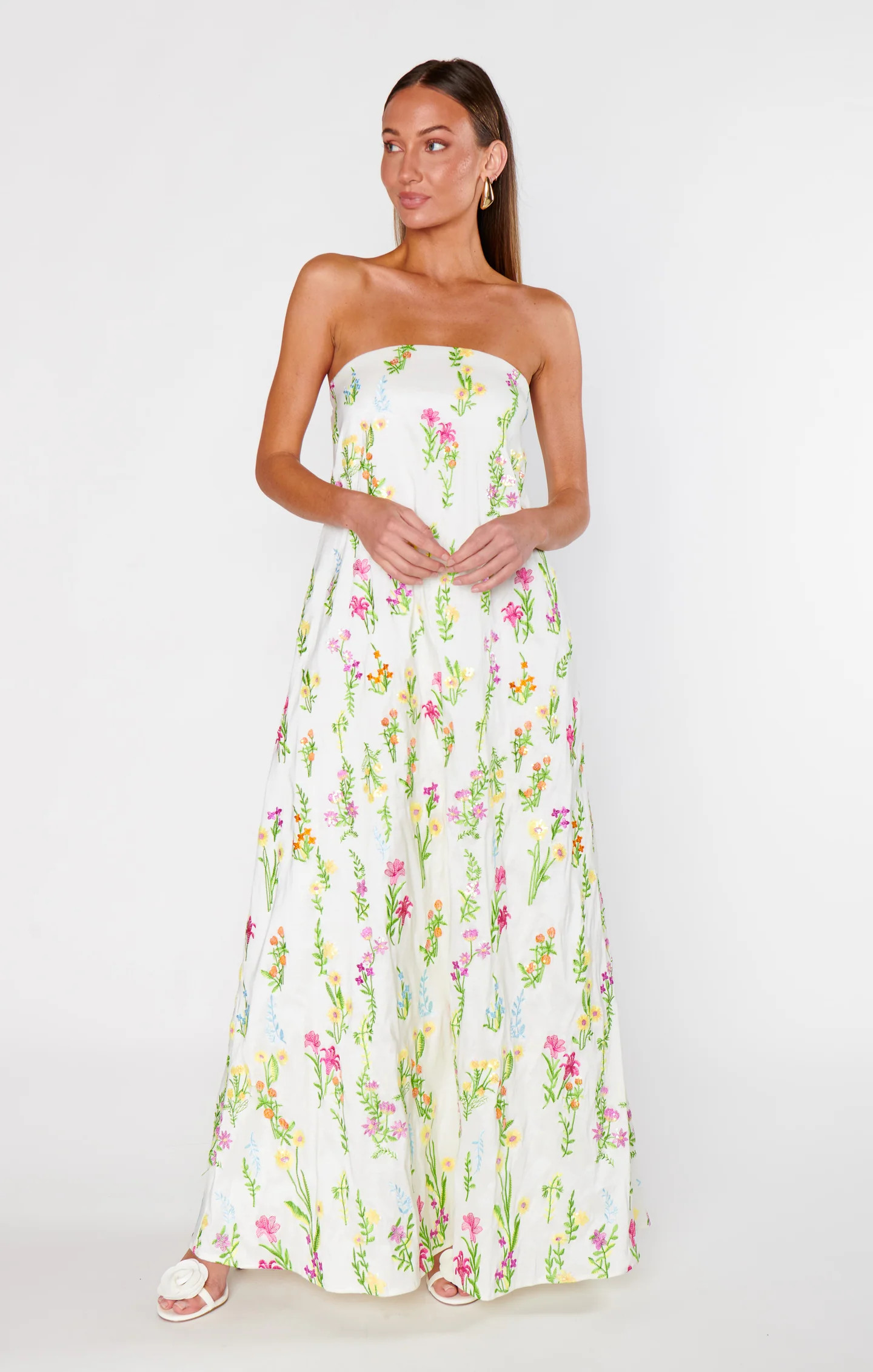 Riley Maxi Dress ~ Ethereal Sequins | Show Me Your Mumu