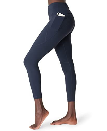Sweaty Betty Women's Power 7/8 Workout Leggings Leggings, Navy Blue, XX-Large | Amazon (US)