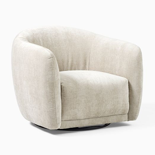 Addie Swivel Armchair | West Elm CA
