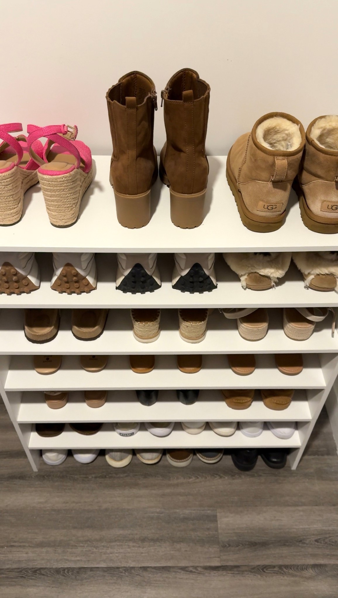 Closet organization / stackable shoe shelf / shoe organizer / target finds 

#LTKHome