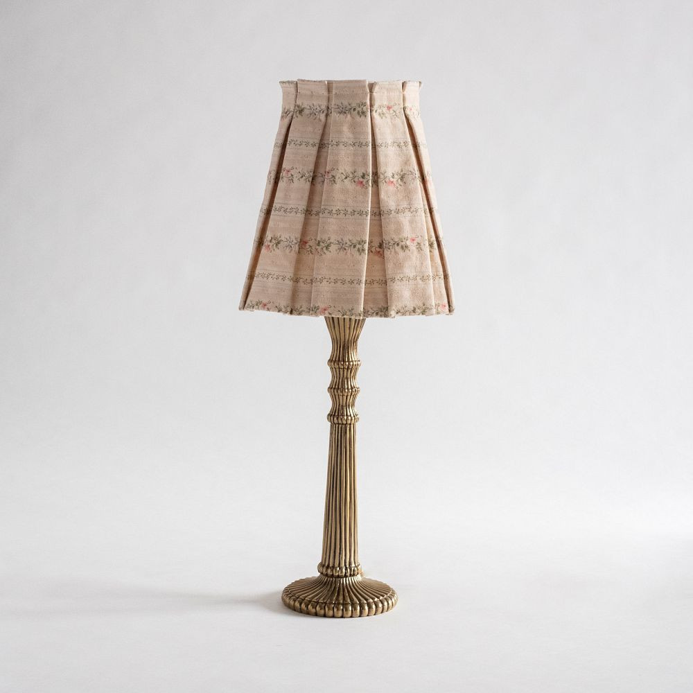 Printed Pleated Lamp Shade & Slipcover | GreenRow