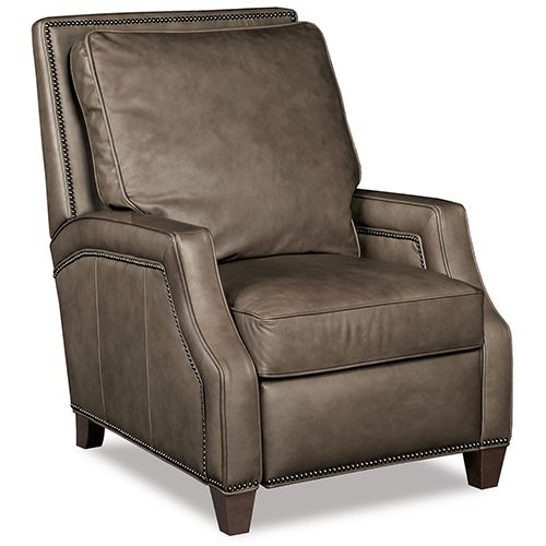 Hooker Furniture Caleigh Brown Leather Recliner Rc143 094 | Bellacor | Bellacor