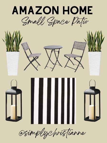 Amazon Small space patio furniture, outdoor furniture 

#LTKStyleTip #LTKSeasonal #LTKHome