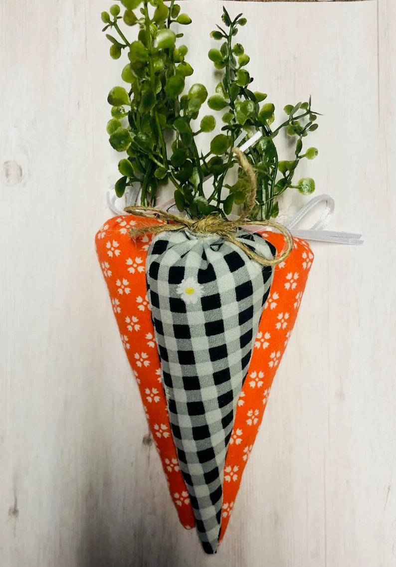 Fabric Carrots, Easter Carrots, Farmhouse Carrots | Etsy (US)