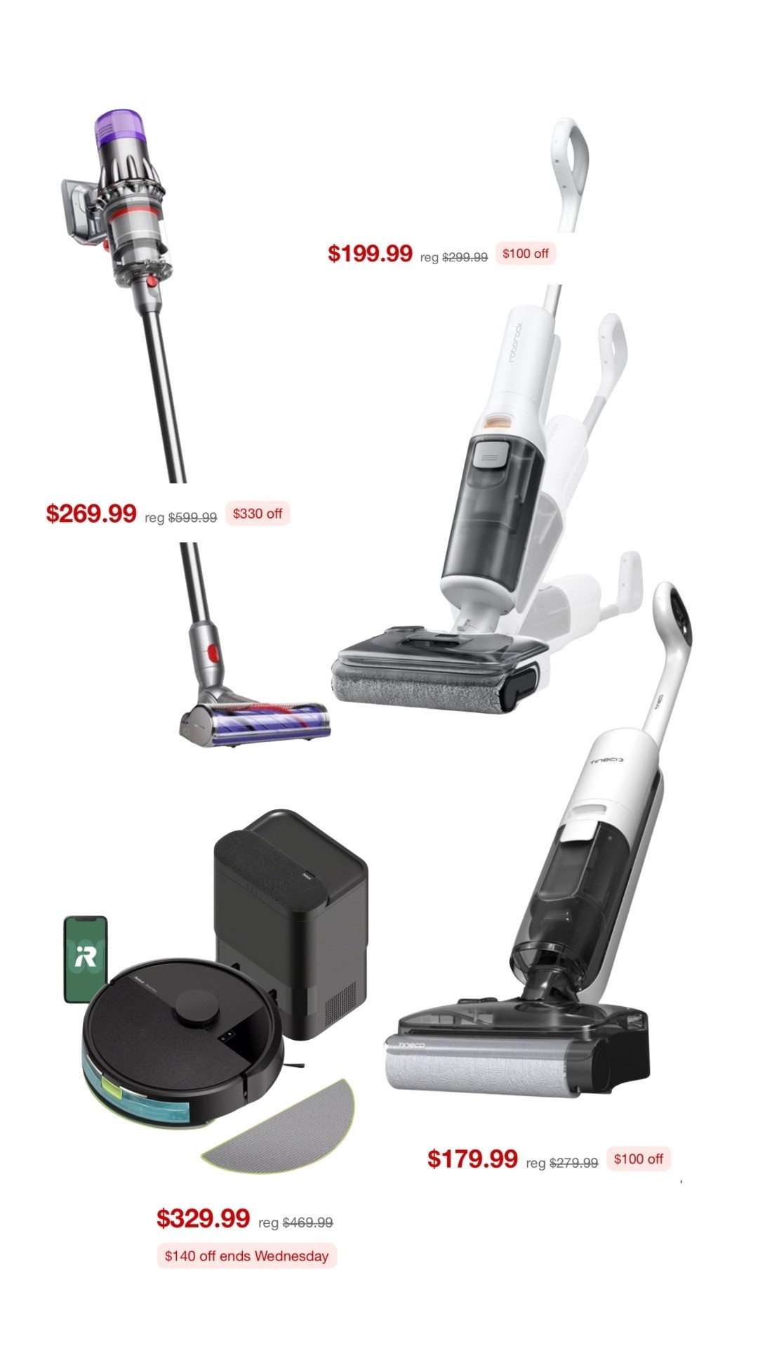 Vacuums on deal today 🎯

(Prices accurate as of 11/16 1:18pm cst)

#LTKSaleAlert #LTKCyberWeek #LTKHome