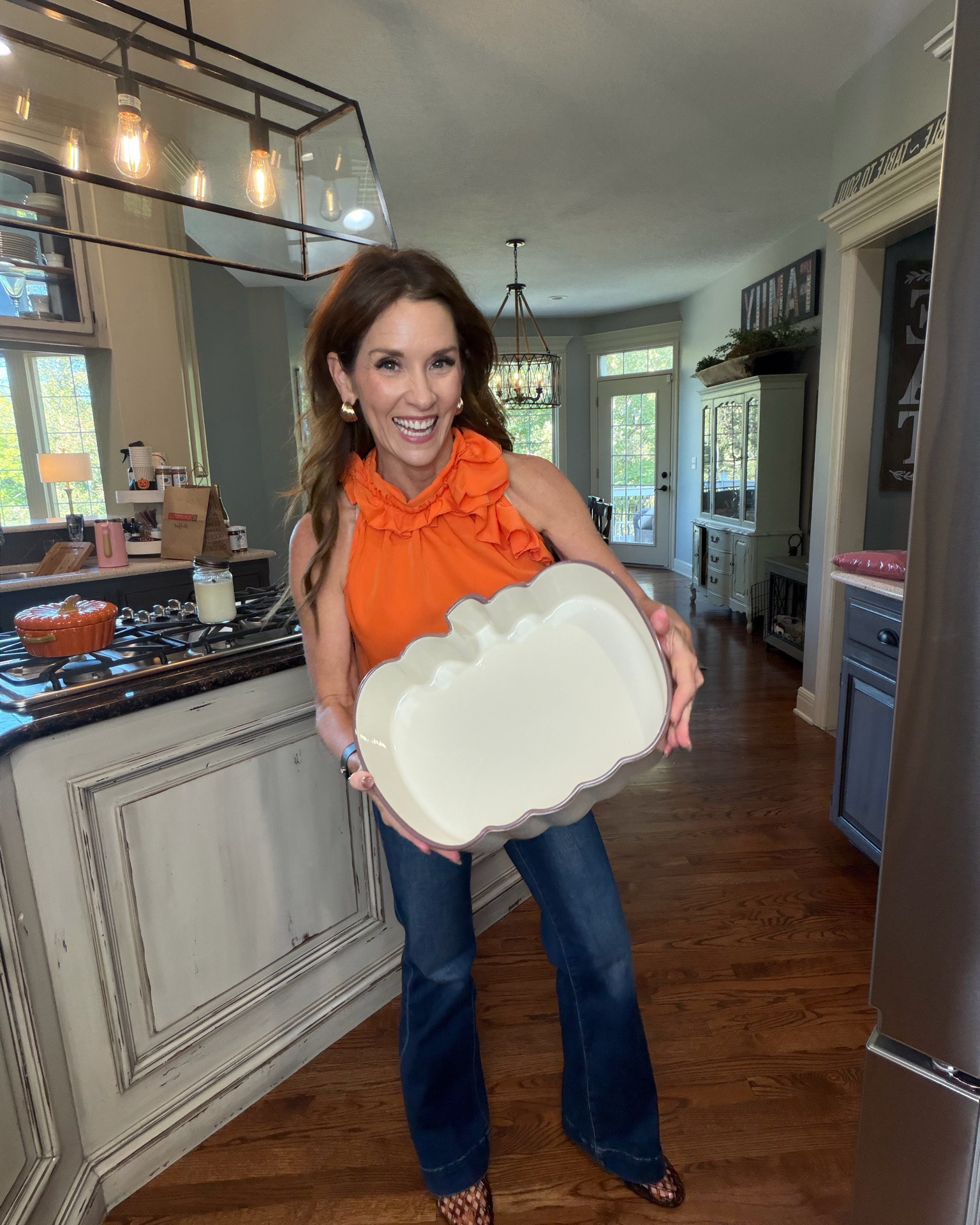 Pumpkin Casserole Dish