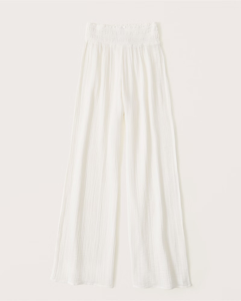 Gauzy Beach Pant Coverup | Abercrombie & Fitch (US)