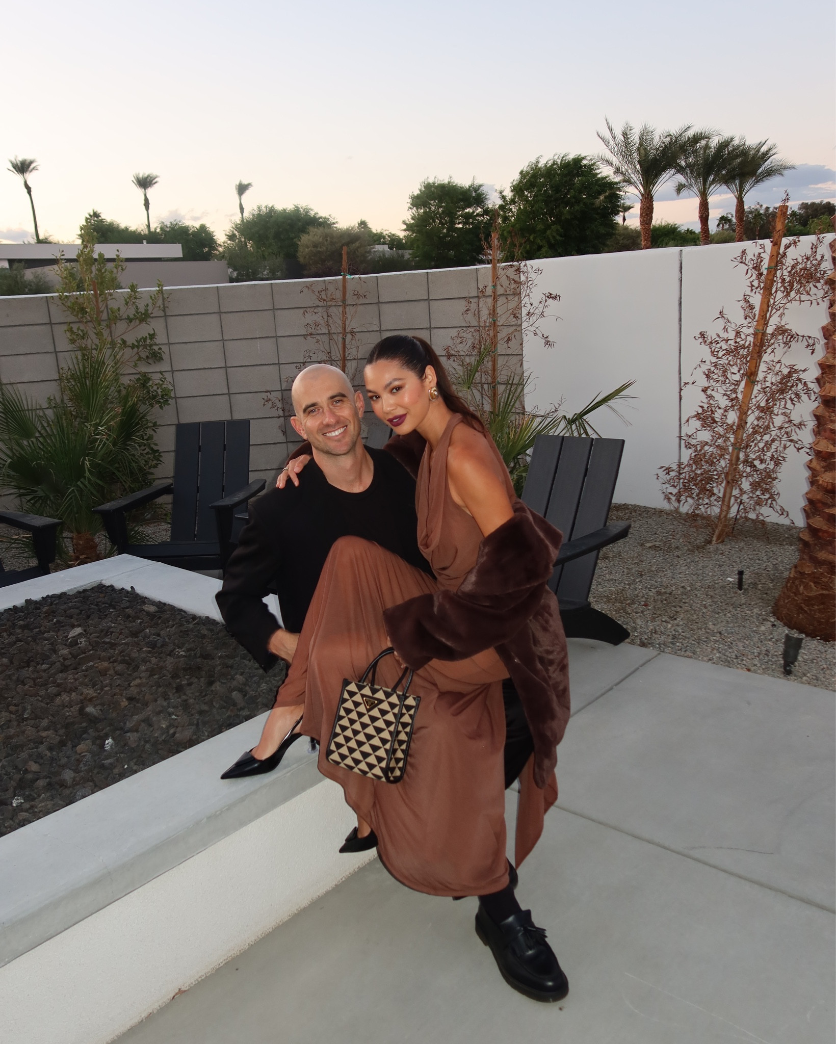 wedding weekend outfit round up. It was a pretty chilly night in the Palm Springs desert so I actually planned my outfits around jacket options. I run pretty cold so although some argued it was dramatic… fur coat is the way to go!  The red dress is out of stock so I linked a couple other options! The lip is from Anastasia in the color berry

#LTKParties #LTKWedding #LTKSeasonal