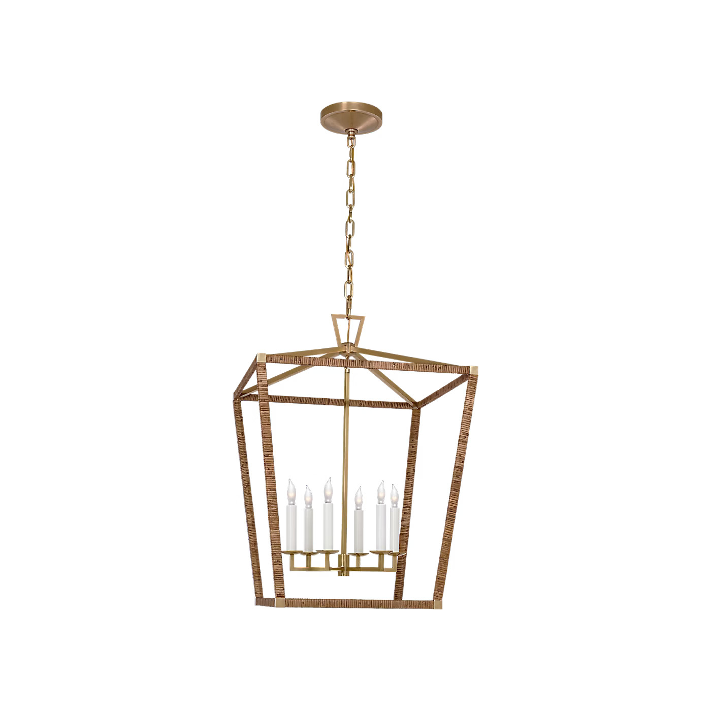 Darlana Large Wrapped Lantern | Visual Comfort