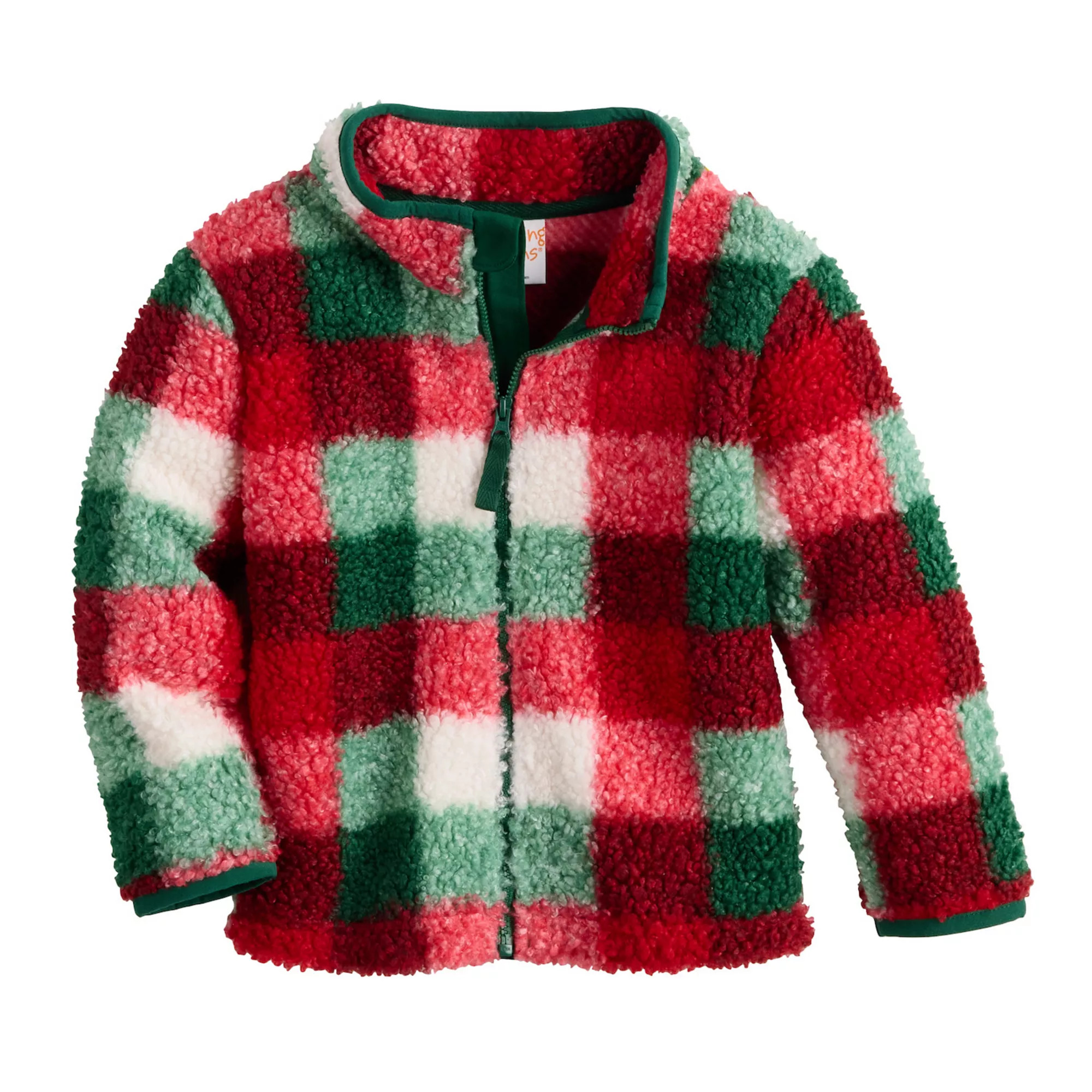 Baby & Toddler Boy Jumping Beans® High Pile Fleece Full Zip Jacket | Kohl's