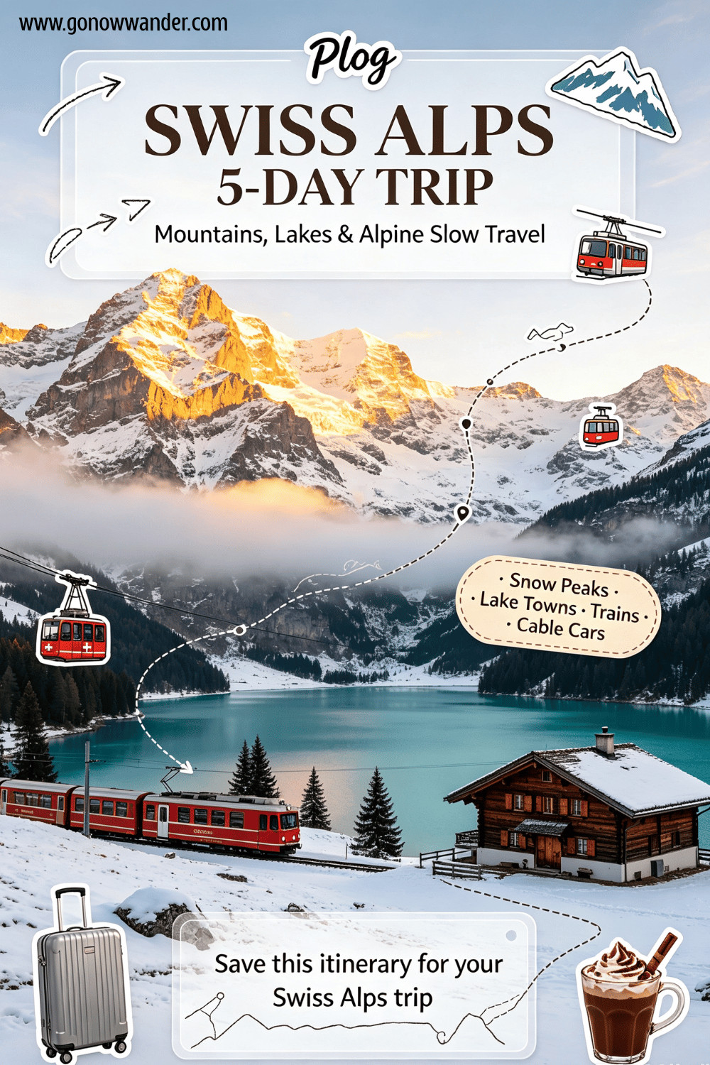 Swiss Alps 5-Day Travel Guide 🇨🇭 Cozy Mountain Outfits, Hiking Essentials & Winter-Chic Alpine Packing List#SwissAlpsTravel #SwitzerlandTravel #EuropeTravelGuide 

 #LTKTravel