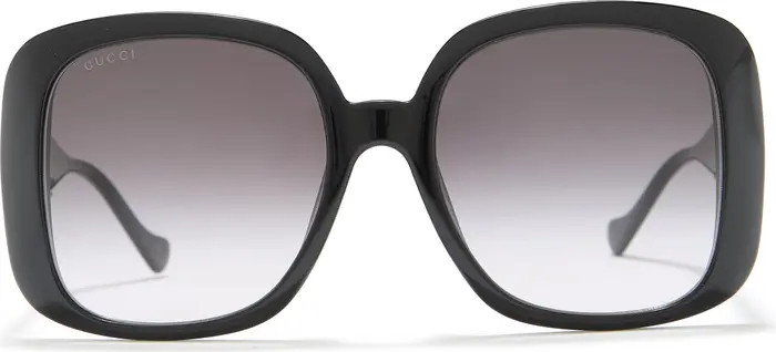 57mm Oversized Square Sunglasses | Nordstrom Rack