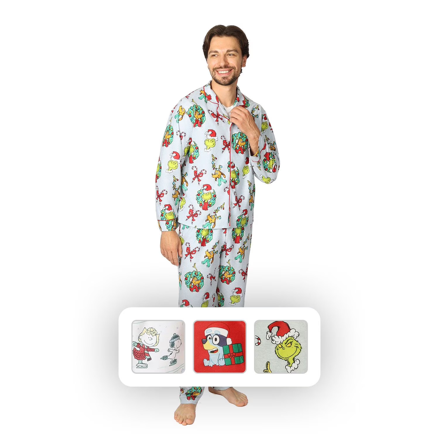 Character Family Sleep Men's 2-Piece Pajama Set | Sam's Club