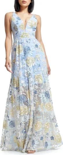 Dress the Population Samira Embellished Chiffon Gown<br> | Nordstrom | Nordstrom
