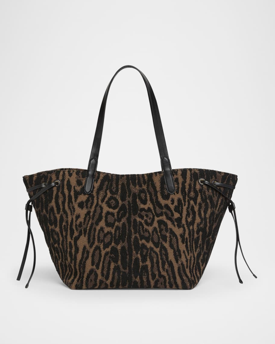 TOM FORD Large Tote Bag in Ocelot Jacquard | Neiman Marcus