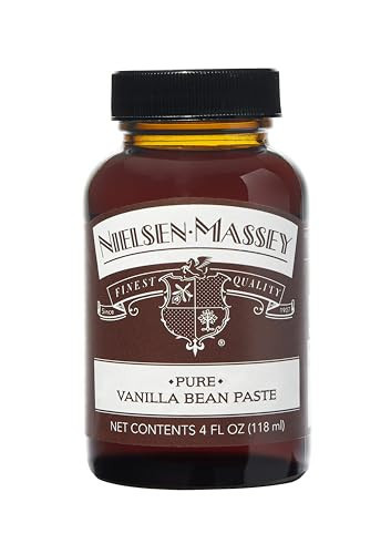 Nielsen-Massey Pure Vanilla Bean Paste for Baking and Cooking, 4 Ounce Jar | Amazon (US)