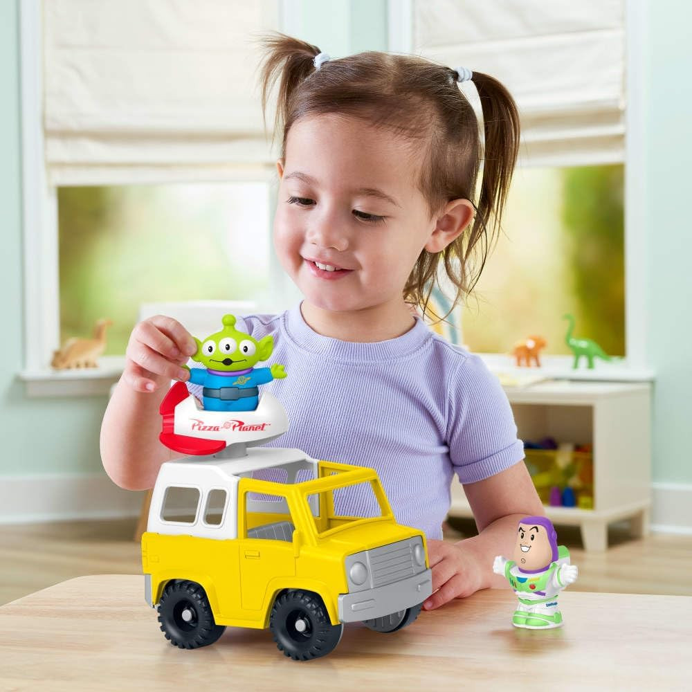 Fisher-Price - Disney and Pixar Toy Story Pizza Planet Truck Children's Toy with Buzz Lightyear a... | Amazon (UK)