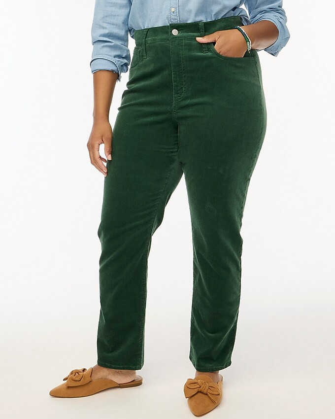 Petite corduroy essential straight pant | J.Crew Factory