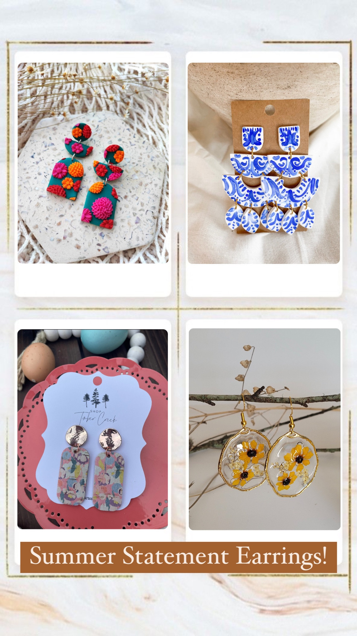 Summer jewelry! Love a good statement earring ❤️

#LTKbeauty #LTKSeasonal #LTKunder50
