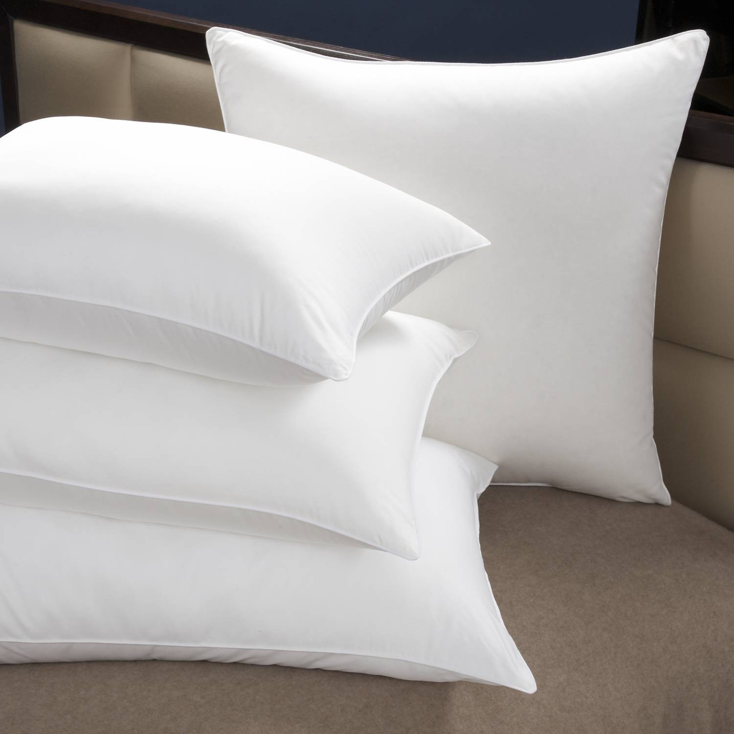 800 Fill Power European White Goose Down Batiste Pillow | Cuddledown