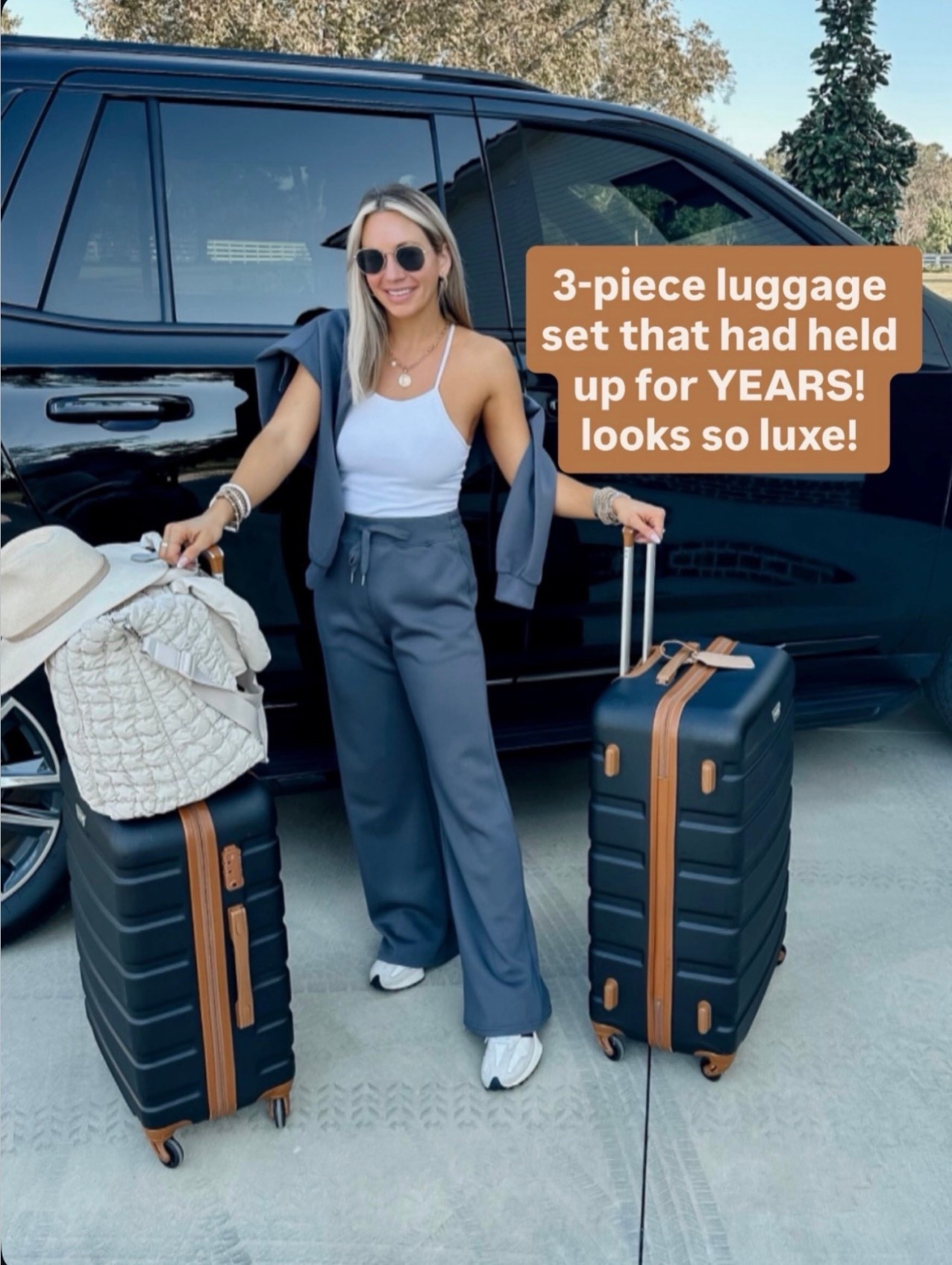 If you’re on the hunt for new luggage, this is the best👏🏼 So durable and looks designer!

#LTKTravel #LTKSeasonal #LTKmomlife