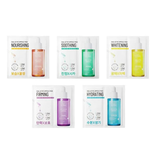 SCINIC - Dual Active Ampoule Mask - 5 Types | YesStyle Global