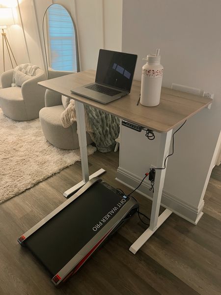 This standing desk is def an upgrade from my counter top setup😂🙈 it’s adjustable height and comes in a couple sizes! LOVE IT for working + walking! I have the 48” — ✨

& y’all know how much I love my walking pad🥹 daily use! 

Fitness / amazon finds / walking desk / workout ideas / Holley Gabrielle 

#LTKU #LTKhome #LTKfitness