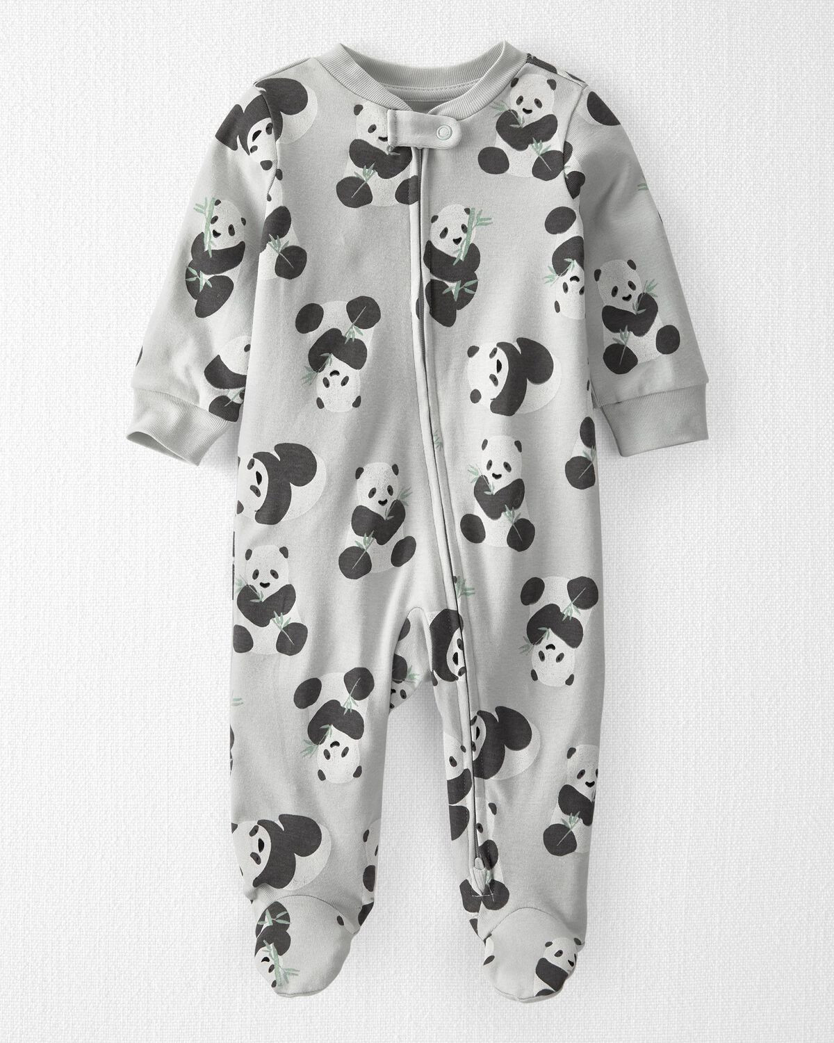 Panda Baby Organic Cotton 2-Way Zip Sleep & Play | carters.com | Carter's
