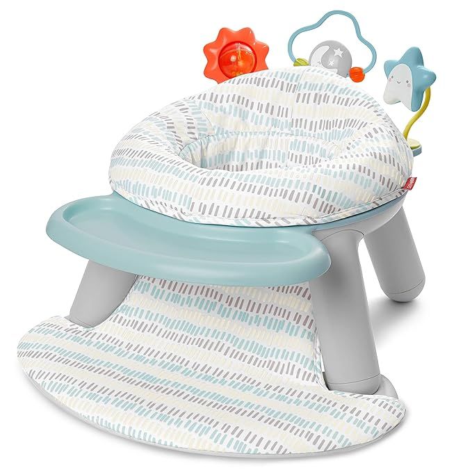 Skip Hop Silver Lining Cloud Baby Chair: 2-in-1 Sit-up Floor Seat & Infant Activity Seat | Amazon (US)