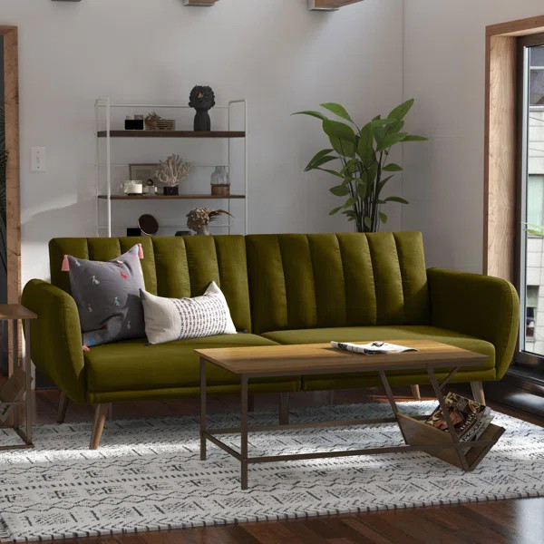 Novogratz Brittany 81.5'' Upholstered Sleeper Sofa | Wayfair North America