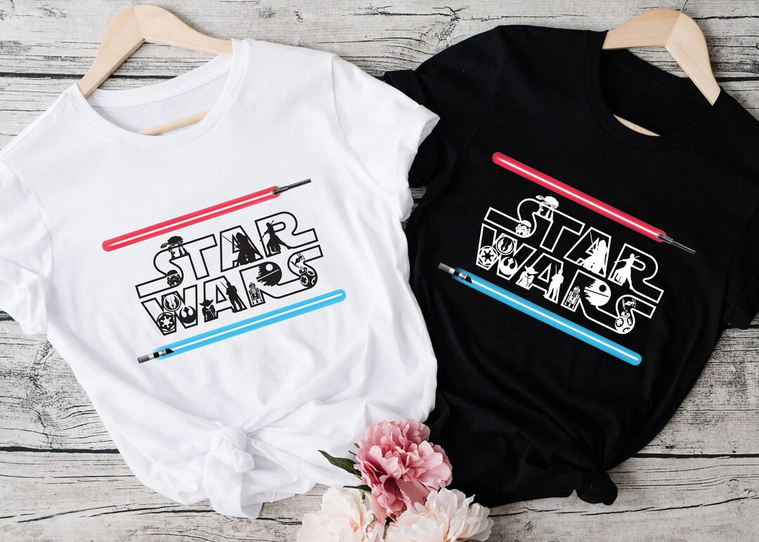 Star Wars Shirt, Star Wars Disney Shirt, Star Wars T-shirt, Disney Man Shirt, Disney Star Wars Sh... | Etsy (US)