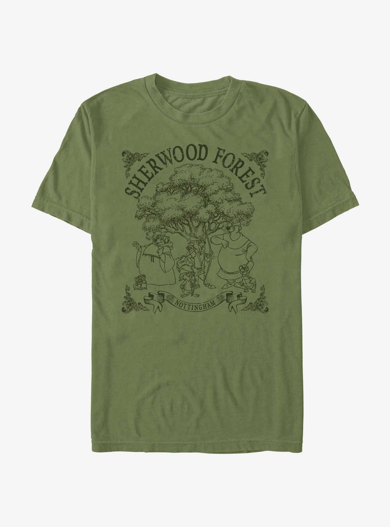 Disney Robin Hood Sherwood Forest Style T-Shirt | BoxLunch