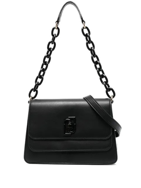 LIU JO logo-plaque chain-link Bag - Farfetch | Farfetch Global