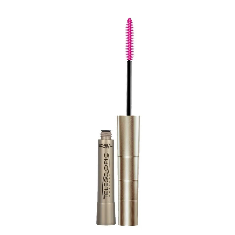 (2 pack) L'Oreal Paris Telescopic Original Washable Mascara, Blackest Black, 0.27 fl oz | Walmart (US)
