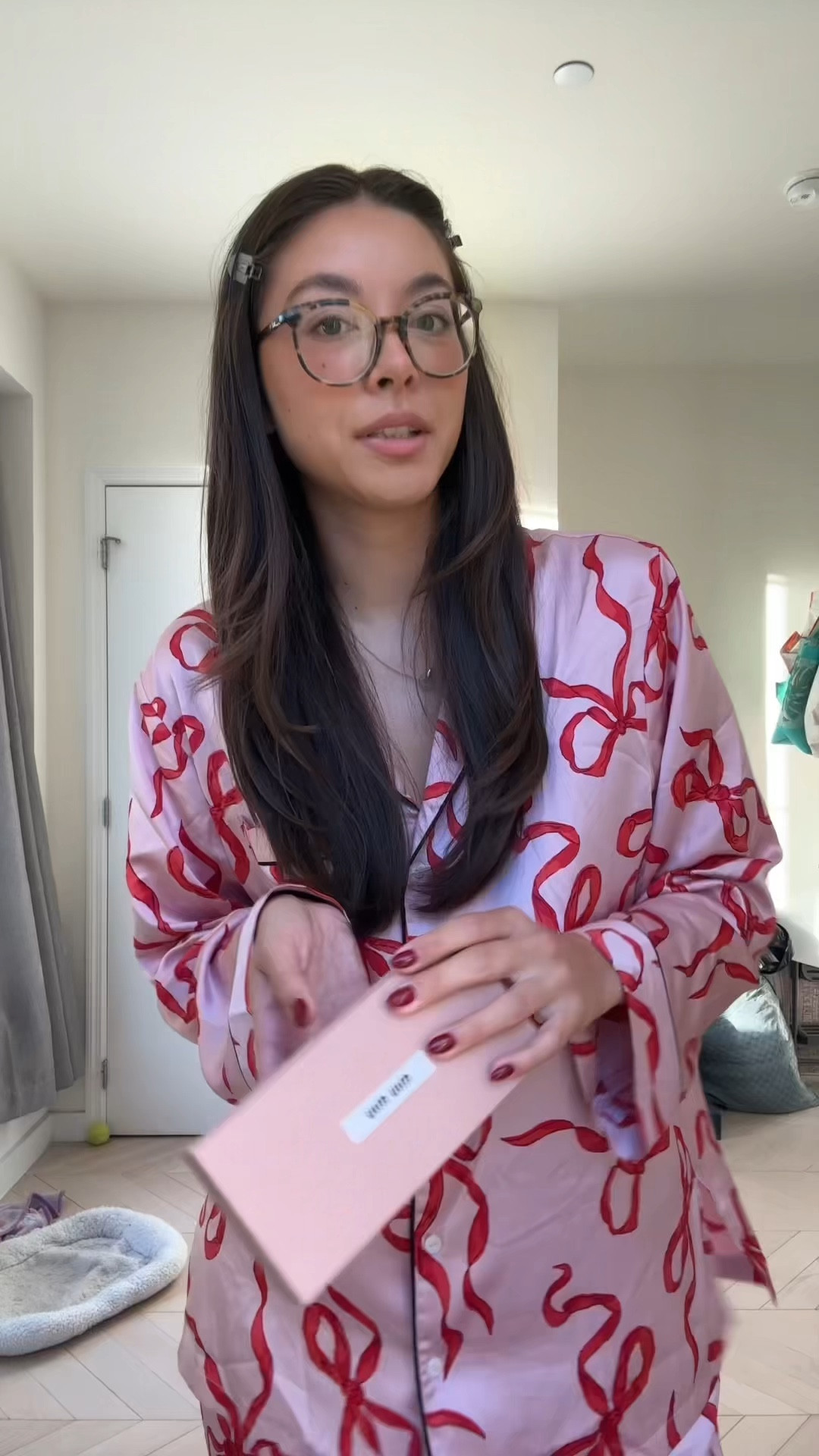 Glasses miu miu, top djerf avenue, skirt aritzia, shoes reformation, jacket vintage