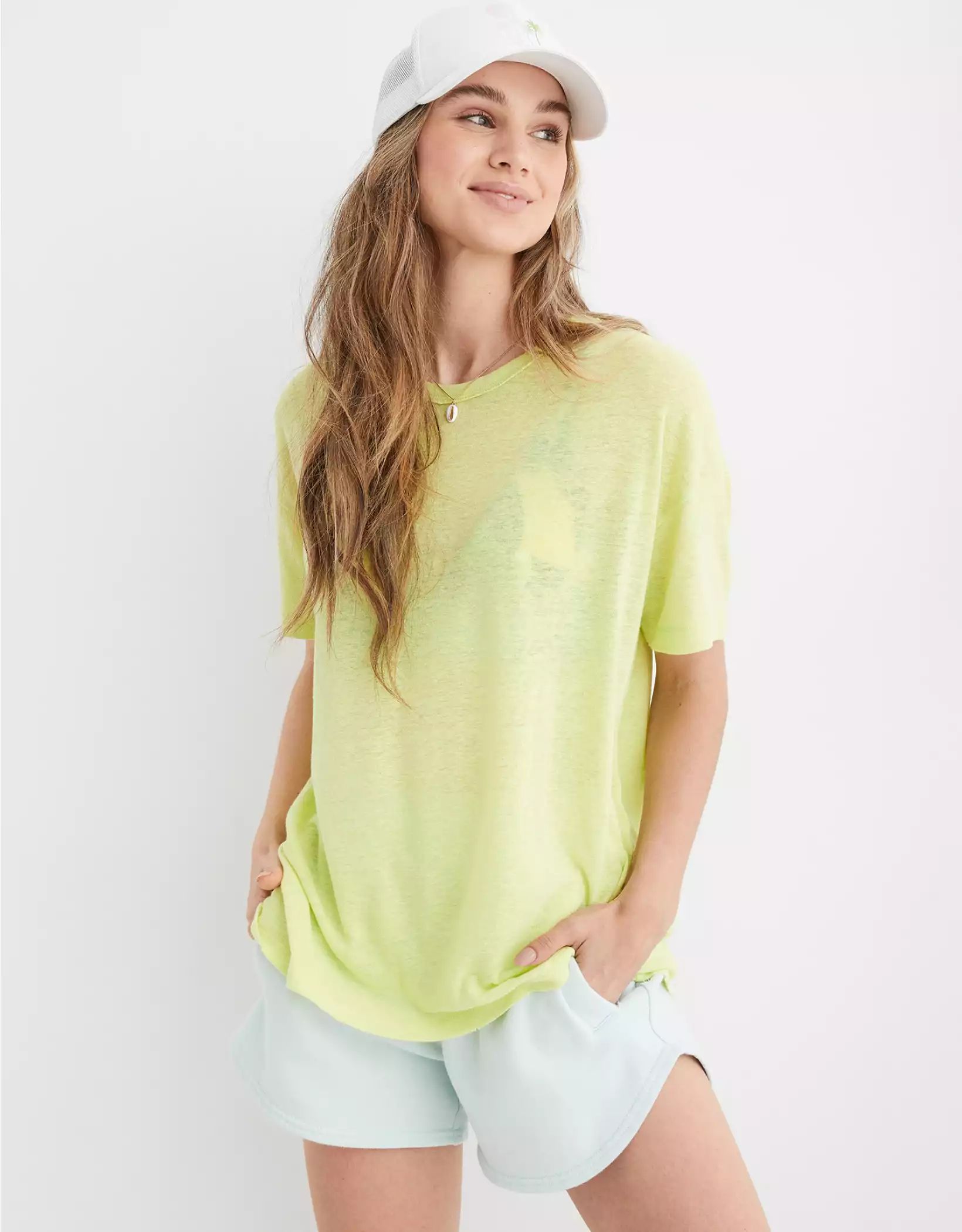 Aerie Breezy Boyfriend T-Shirt | American Eagle Outfitters (US & CA)