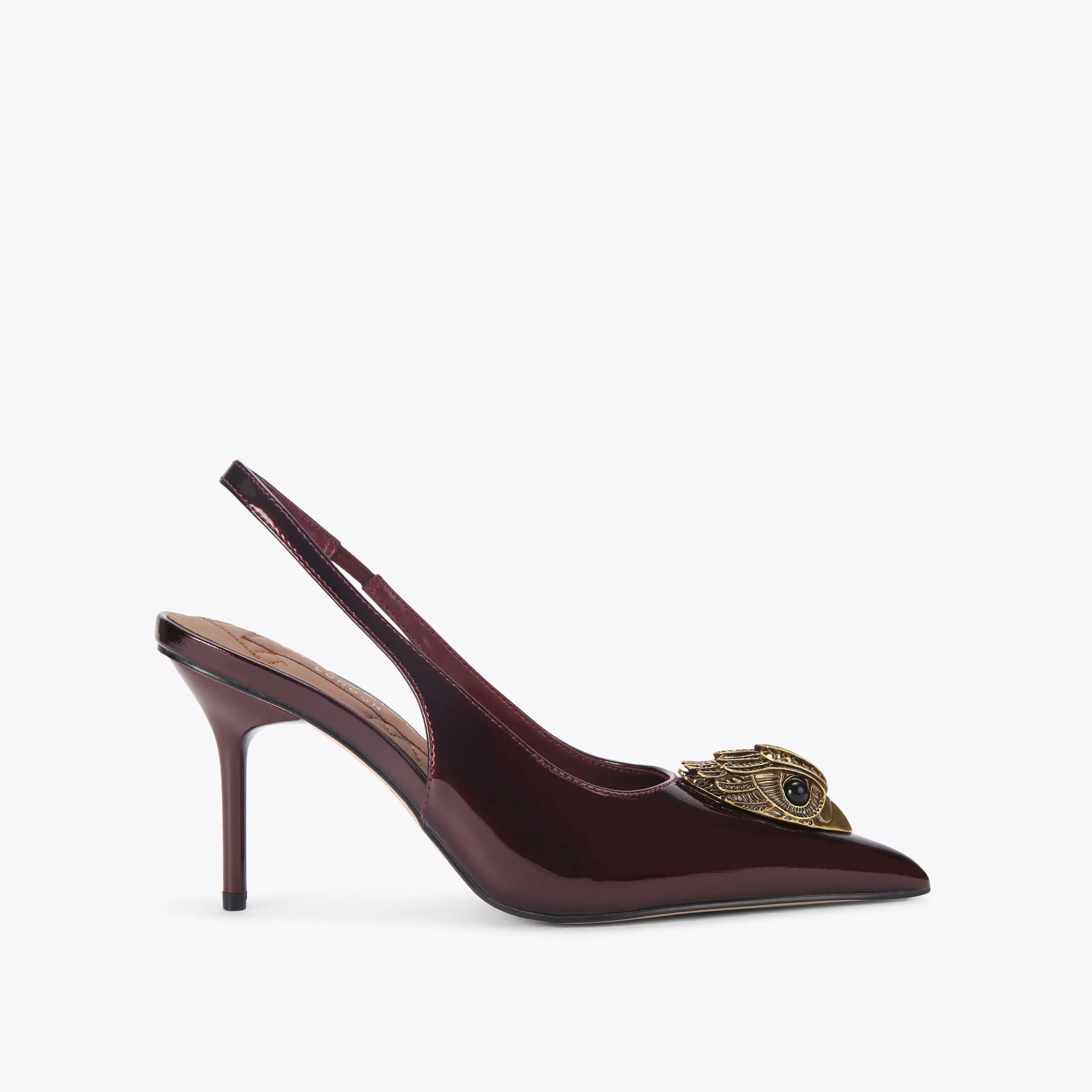 Kurt Geiger Londonlarge eagle sling back heel$245$11850% Off | Kurt Geiger US