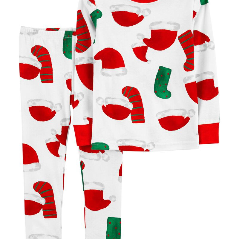 Toddler 2-Piece Santa 100% Snug Fit Cotton PJs | Carter's