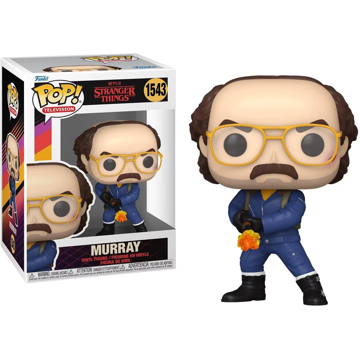 Funko POP! TV: Stranger Things - Murray Bauman - Vinyl Figure #1543 #74418 | Target