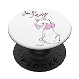 Disney Aristocats Marie I'm A Lady Portrait PopSockets PopGrip: Swappable Grip for Phones & Tablets | Amazon (US)