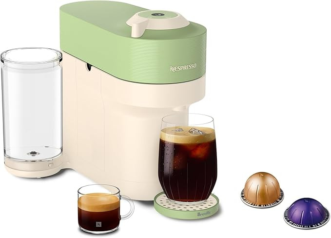 Nespresso Vertuo Pop+ Summer Limited Edition by Breville, Pistachio | Amazon (US)