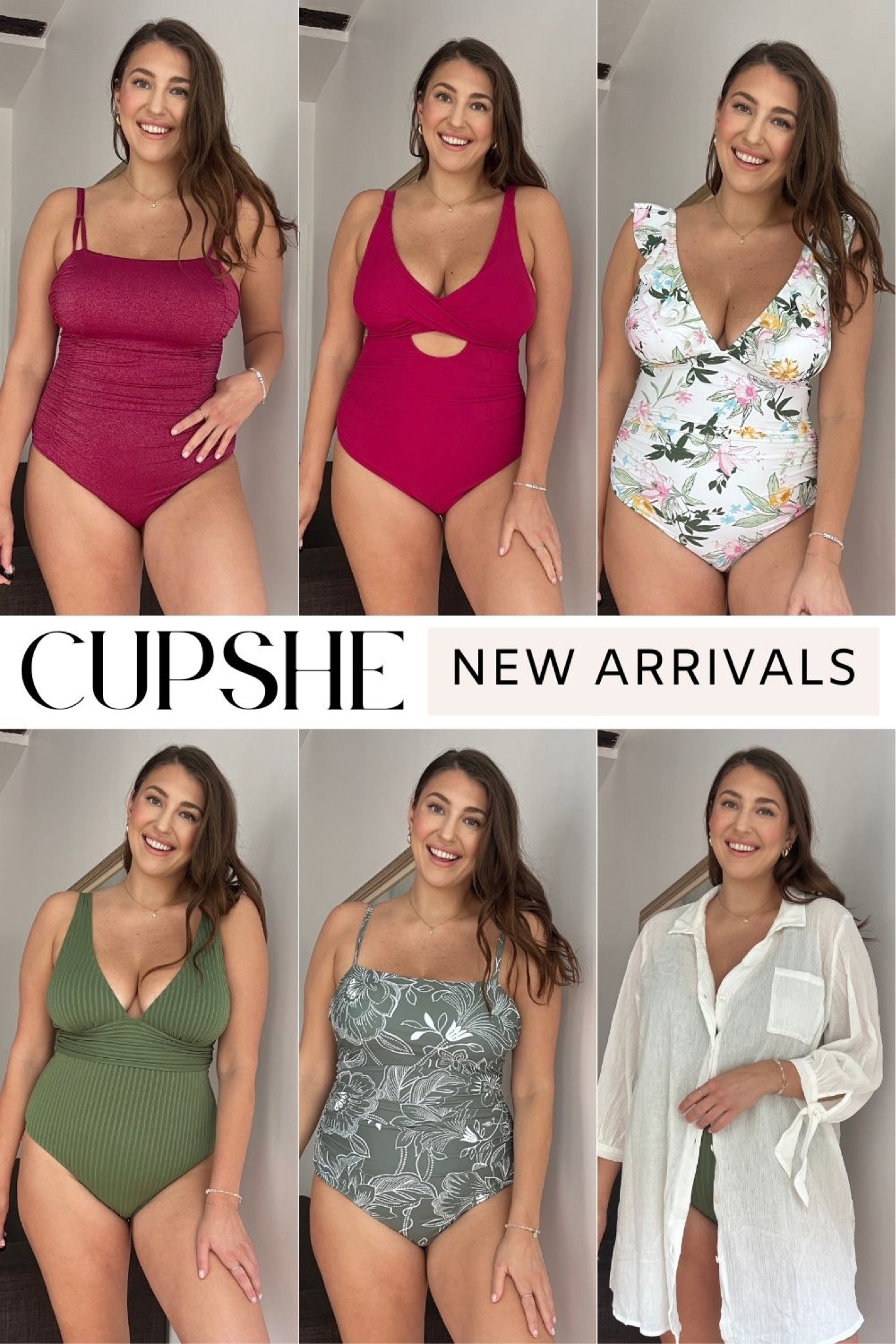 Cupshe swim one piece swimsuits. Wearing size L in all! 


DISCOUNT CODE: 
BEREZ15: 15% off orders $70+ BEREZ20: 20% off orders $109+ 


@cupshe #cupshe #cupshecrew #ad 

Swimsuits | swimwear | swim suits | swimsuits 2024 | one piece swim | one piece swimsuits | one piece bathing suit | midsize swimsuit | midsize swimwear | cupshe swim 

#LTKfindsunder50 #LTKswim #LTKmidsize