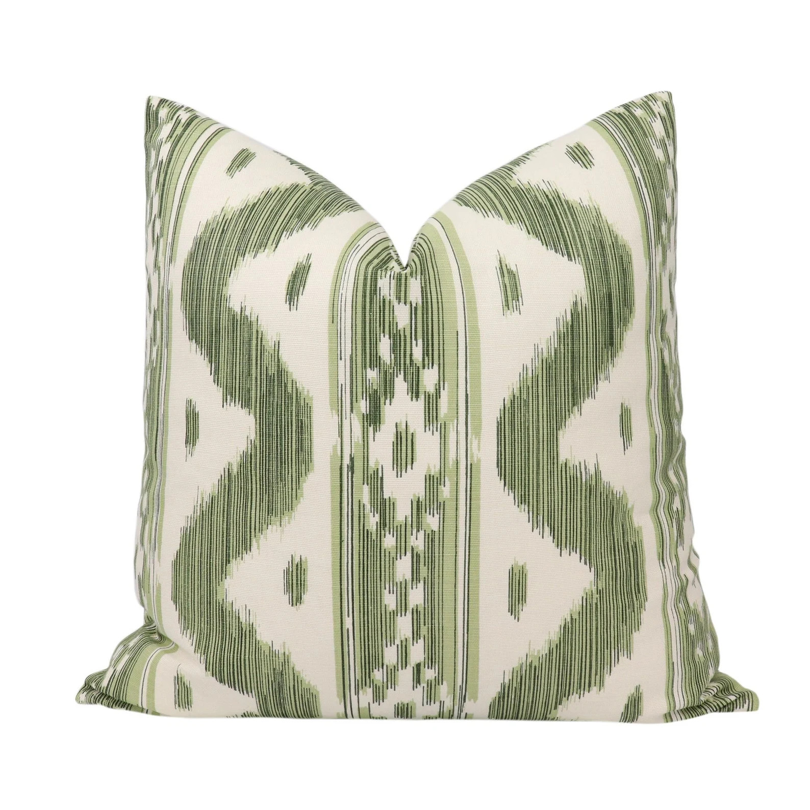 READY TO SHIP Quadrille Bali Hai Pillow Cover in Sea Green on Tint 2020-03 // Designer Pillow // ... | Etsy (US)