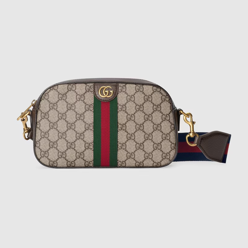 GUCCI Ophidia Small Crossbody Bag, Beige, GG Canvas | Gucci (US)