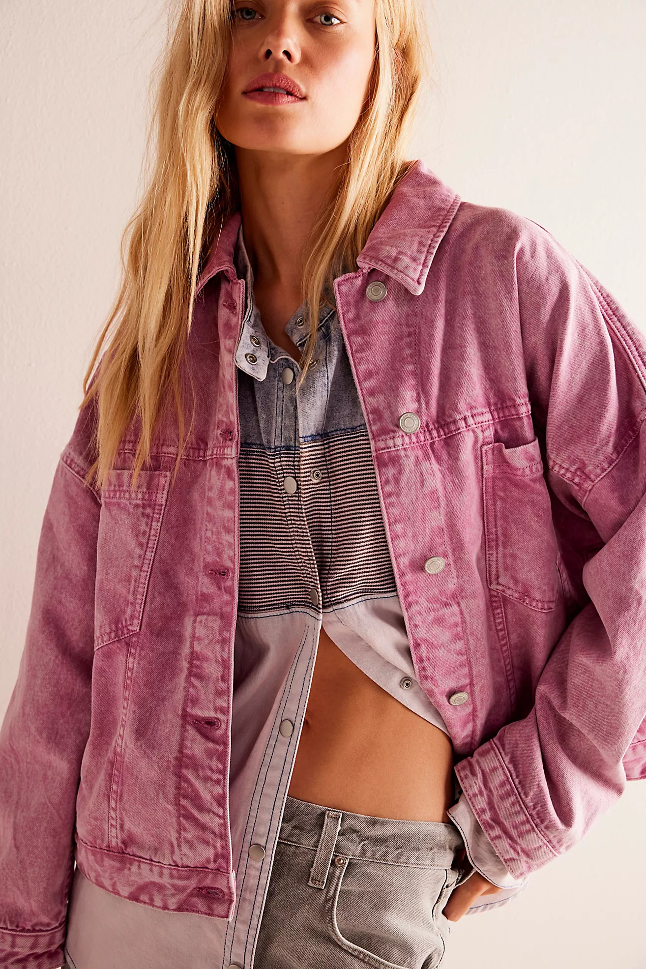 We The Free Opal Swing Denim Jacket | Free People (Global - UK&FR Excluded)