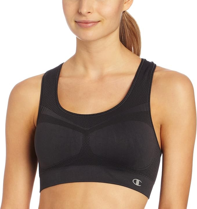 Champion Women's The Infinity Racerback Sports Bra | Amazon (US)