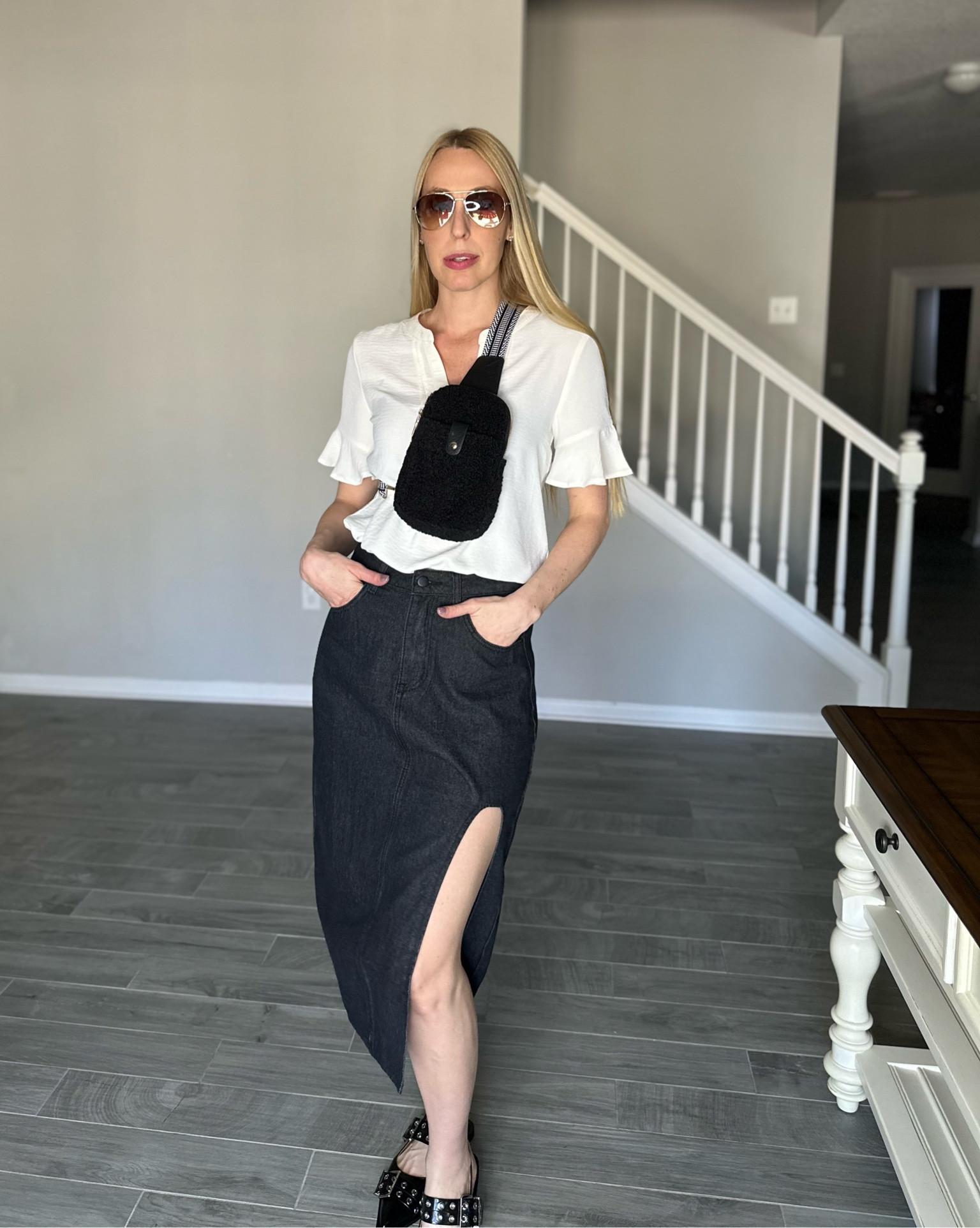 Spring is almost here! I am already getting my closet ready for the warmer weather 
Plus I need new sunglasses
Wearing size small in the shirt and skirt 

#LTKshoecrush #LTKstyletip #LTKfindsunder50