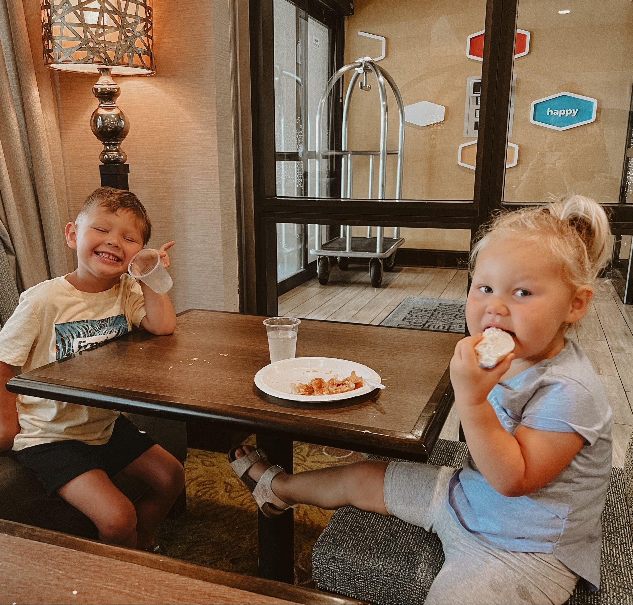 We’re back in Virginia after a road-trip to Miami and then South Carolina! Had to capture this sweet moment of my babies eating breakfast at the hotel! But I’m going to use this post to share all of my favorite items that helped us get through this long road-trip! 

#LTKkids #LTKfamily #LTKtravel